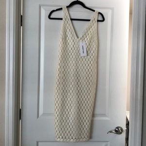 Elizabeth and James offwhite cocktail dress! NWT